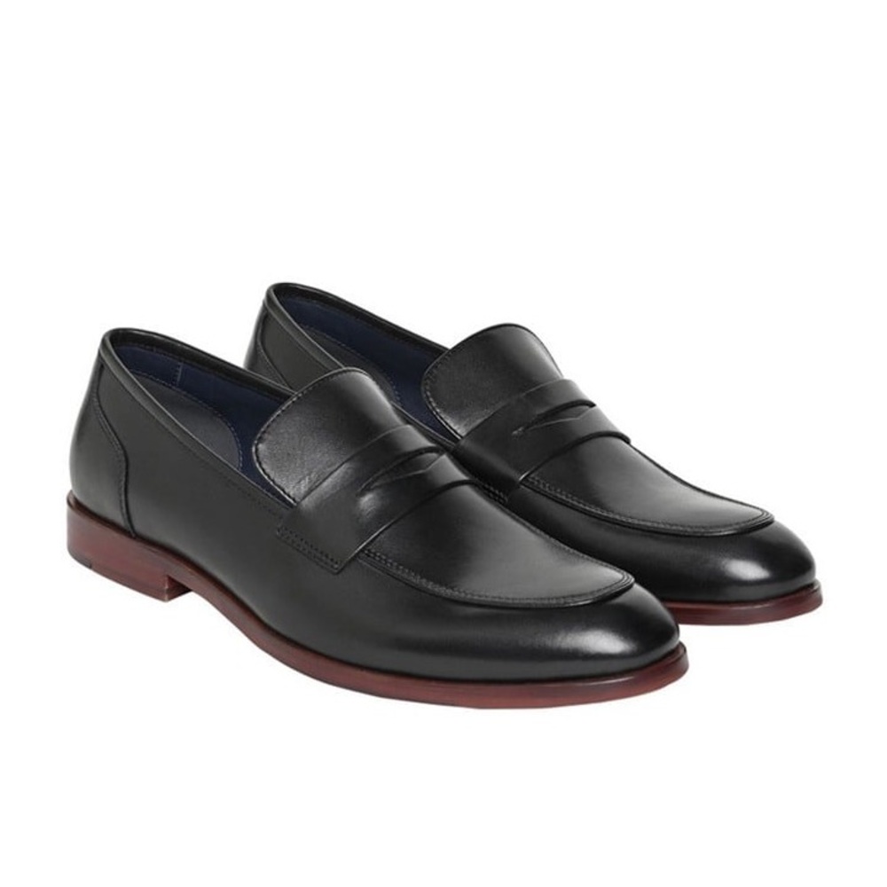 Steve Madden Black Dress Loafers NWOB